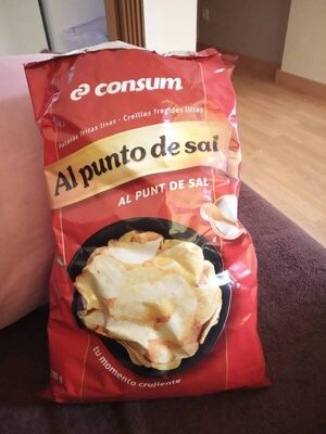 Patatas fritas  al punto de sal front packaging