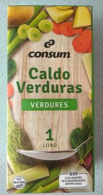 Caldo de verduras front packaging