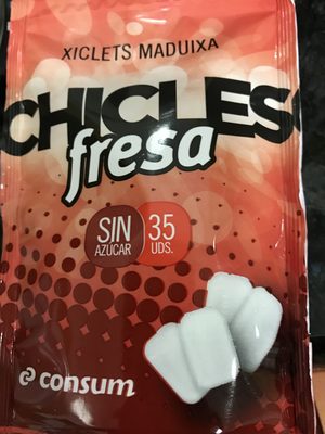 Chicles fresa