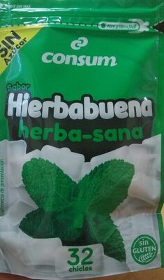 Sabor hierbabuena sin azúcar