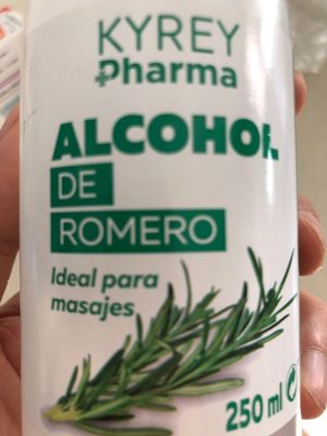 Alcohol de romero
