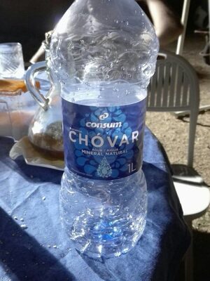 Agua Chóvar front packaging