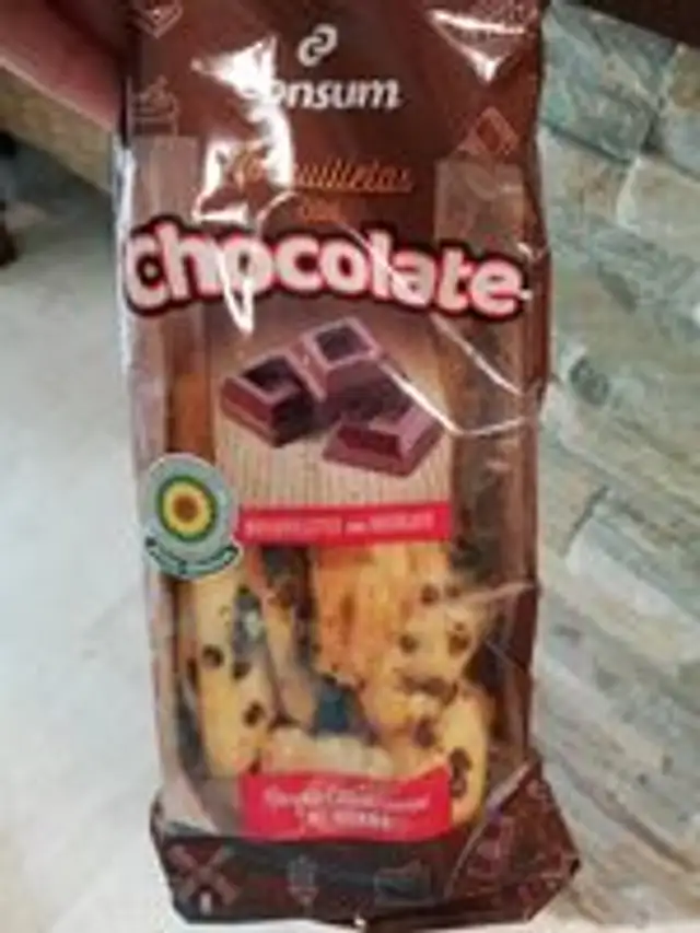 Rosquilletas con chocolate