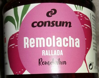 Remolacha rallada front packaging