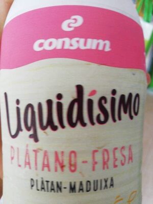 Liquidisimo, platano - fresa