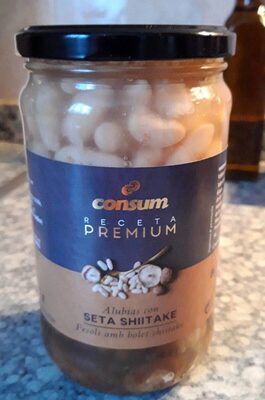 Alubias con seta shiitake front packaging