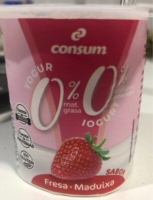 Yogur front packaging