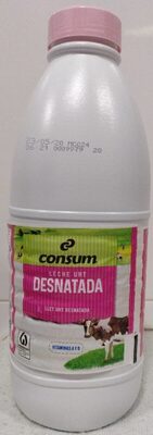 Leche desnatada