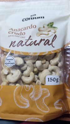 Anacardo crudo natural