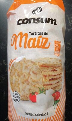 Tortitas de maíz front packaging
