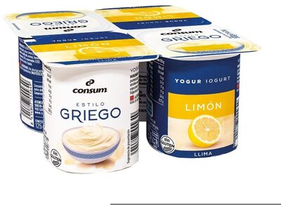 Yogur griego limón