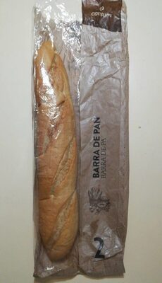 Barra de pan front packaging