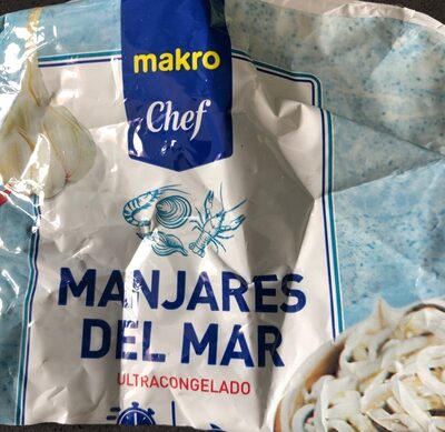 Manjares del mar front packaging
