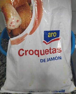 Croquetas jamón front packaging