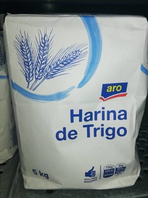Harina de trigo front packaging