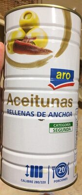 Aceitunas rellenas de anchoa