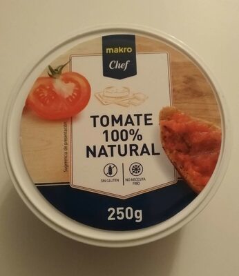 Tomate 100°\°Natural front packaging