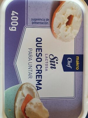 Queso crema sin lactosa