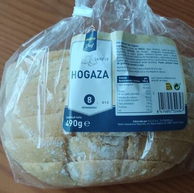 Pan hogaza front packaging
