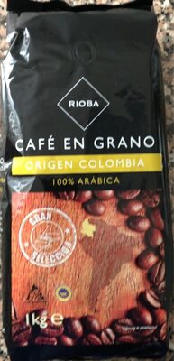 Café en grano. Origen Colombia