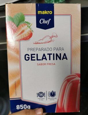 Gelatina fresa