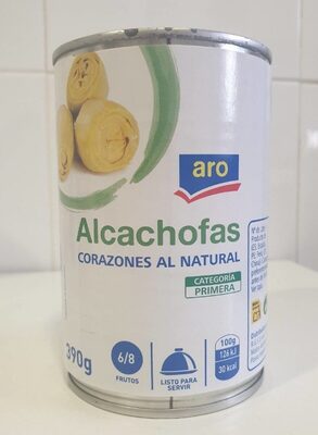 Alcachofas front packaging