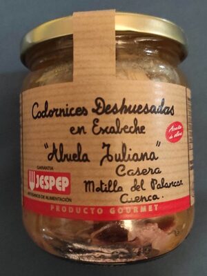 Codornices deshuesadas en escabeche