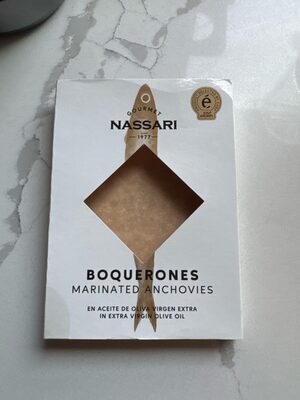 olive oil marinated anchovies