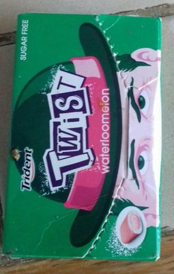 Chicle Triden Twist Melon 10U 20G front packaging