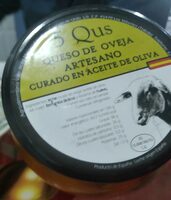 Queso de oveja curado en aceite de oliva