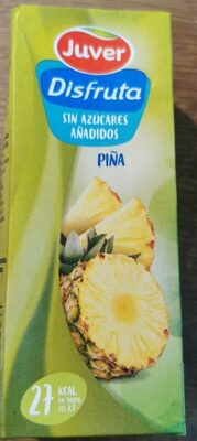 Zumo de piña front packaging