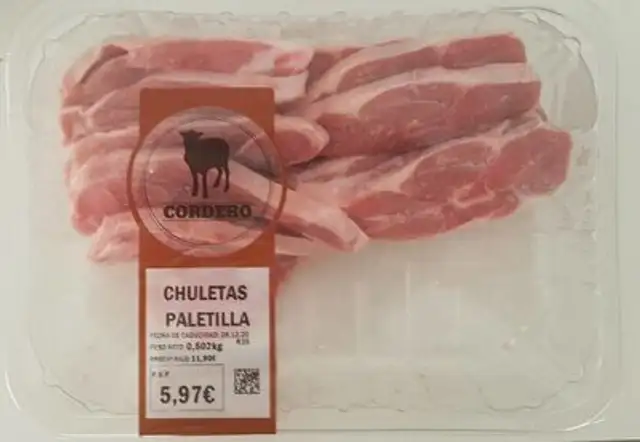Chuletas Paletilla