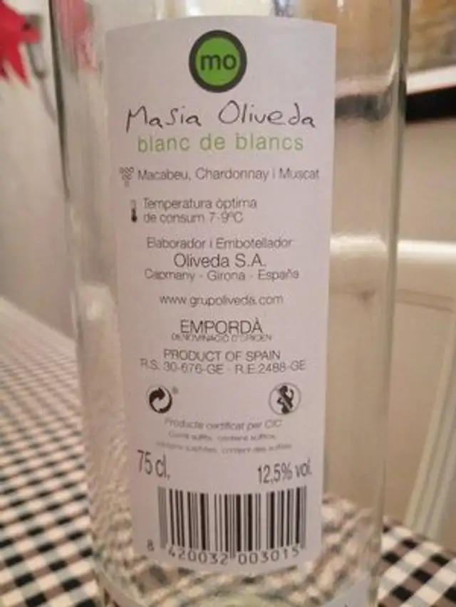 Unknown ingredients label