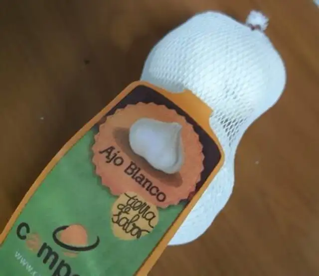 Ajo spring blanco