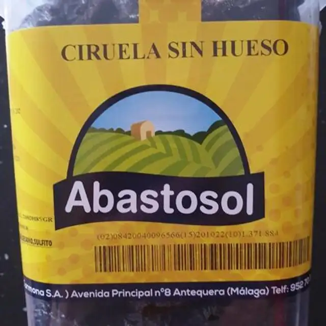 Ciruela sin hueso