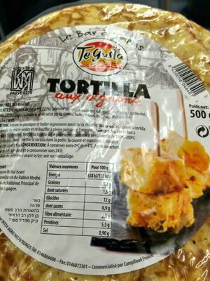 Tortilla aux Oignons