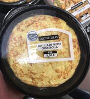 Tortilla de patata con cebolla