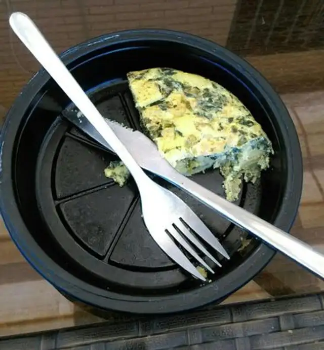 Tortilla de pommes de terres aux épinards