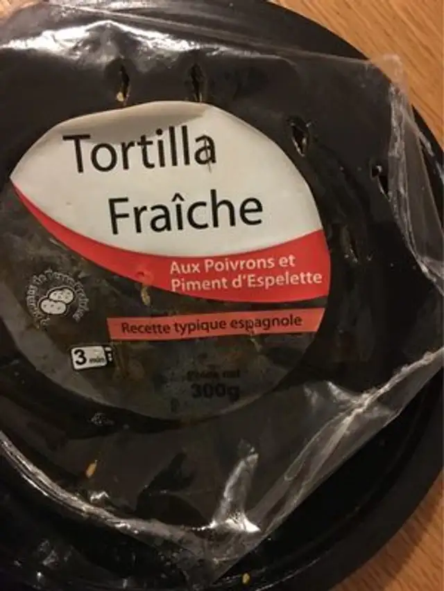 Tortilla fraiche aux poivronspiment d'edpelettr