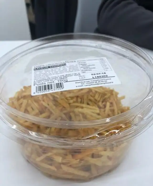 Chips croustillante