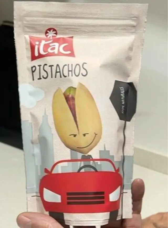 Pistacho front packaging