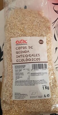 Copos de quinoa integrales ecologicos