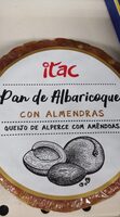 Pan de albaricoque con almendras