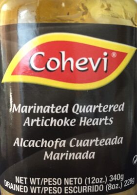 Alcachofa cuarteada marinada