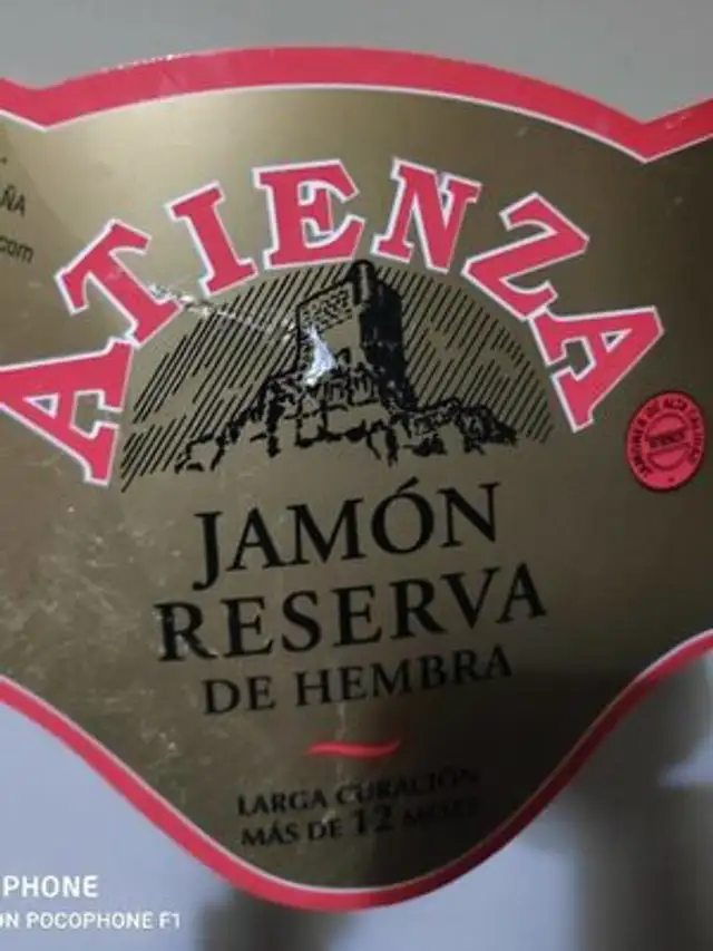 Jamón reserva de hembra