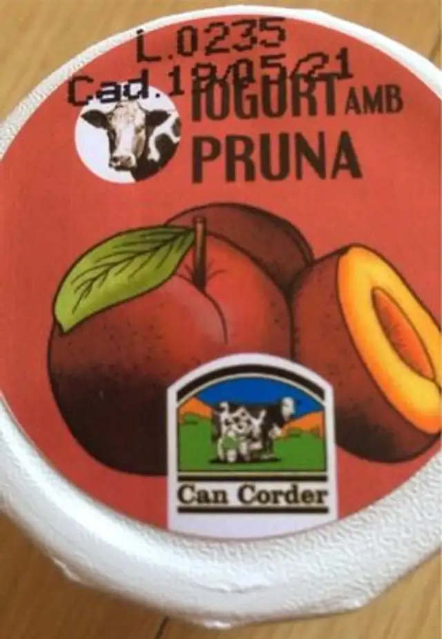 Iogurt de ciruela