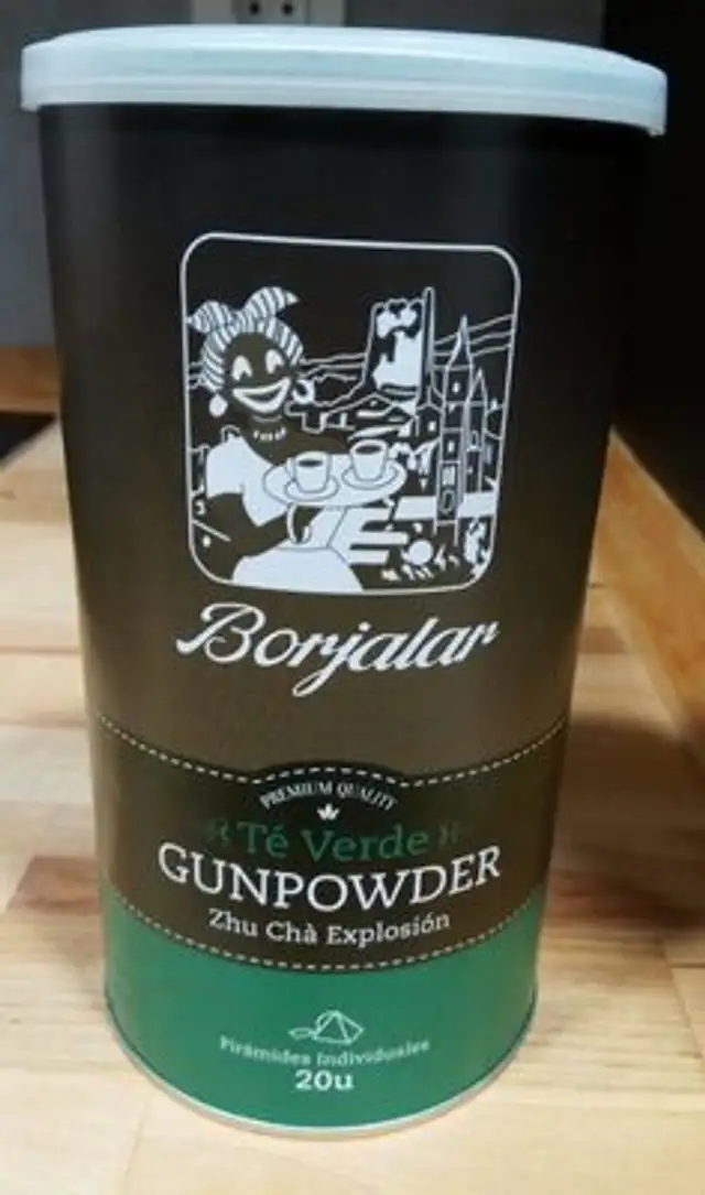 Té verde Gunpowder