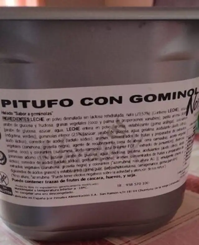 Pitufo con gominola