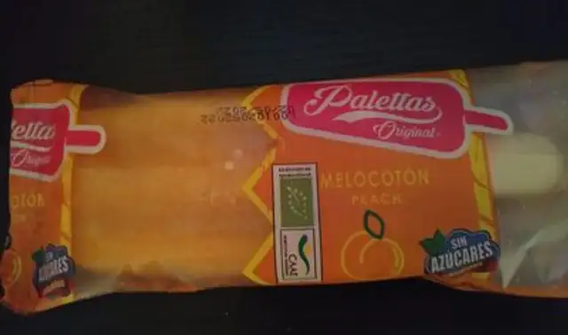 Palettas original melocotón