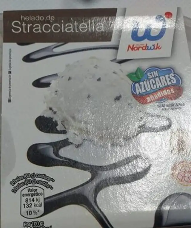 Helado de Stracciatella
